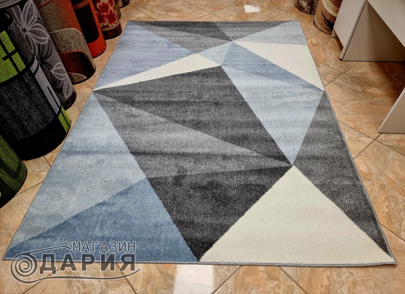Тъкан килим MAGNOLIA 139 l.grey/l.blue